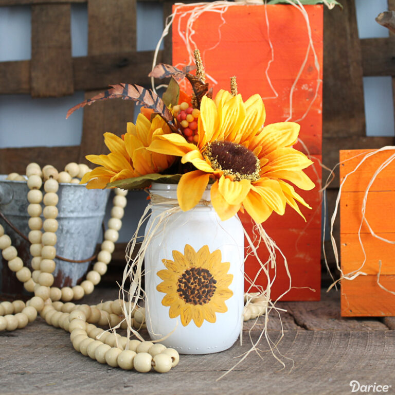 22 Easy And Attractive Sunflower Dollar Store DIY Home Decor Ideas