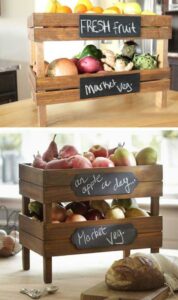 17 DIY Creative Produce Storing Ideas