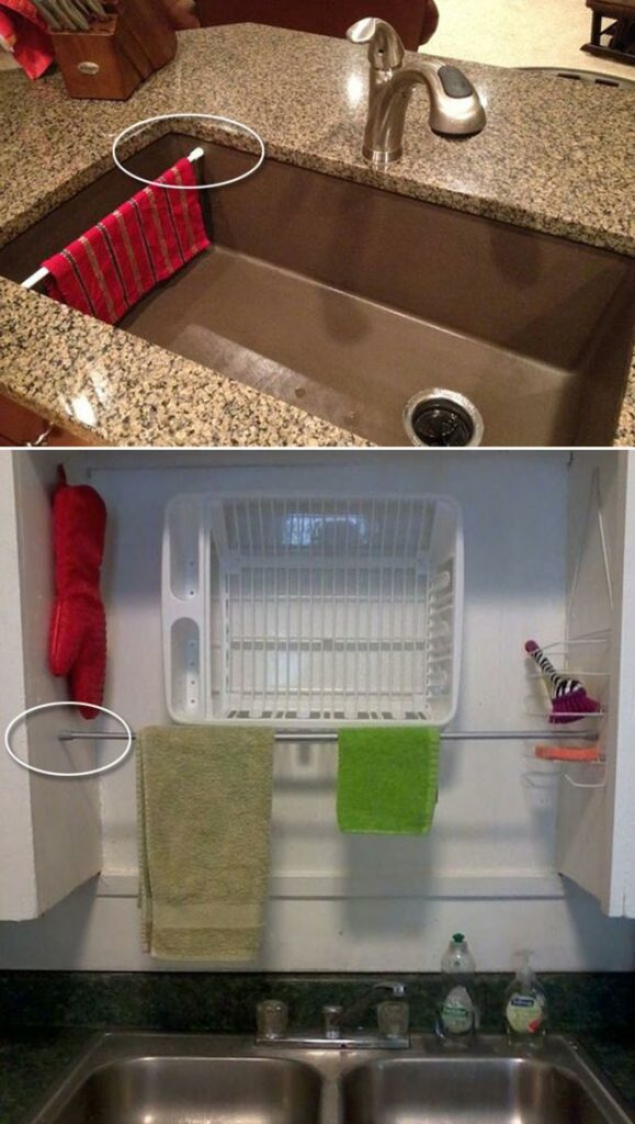 21 Creative Ways to Use Tension Rods Ohdailytries