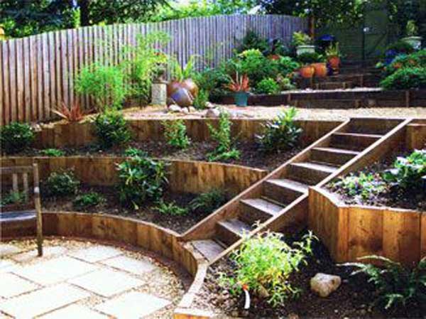 Best 22 Ideas To Landscape a Sloping Backyard & Hillside Garden - Best 20slope YarD Design IDeas 1