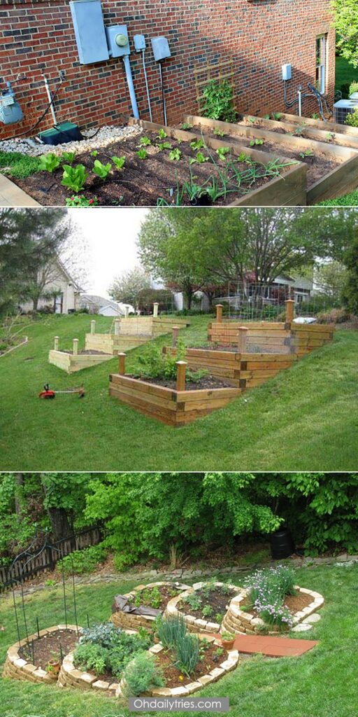 Best 22 Ideas To Landscape a Sloping Backyard & Hillside Garden