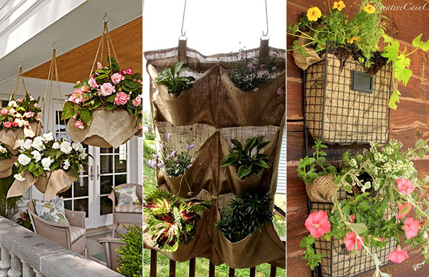 Transform Your Planting With Burlap Sacks Burlap Planter Ideas   Burlap Planter Ideas Feature 