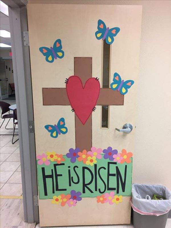 Cute Easter and Spring Decorations for Classroom Door