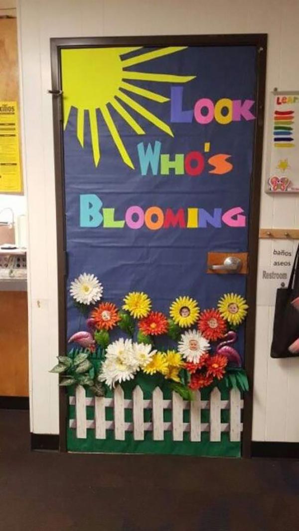 Cute Easter And Spring Decorations For Classroom Door