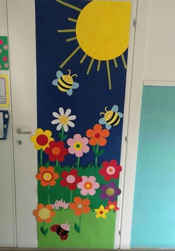 Cute Easter And Spring Decorations For Classroom Door