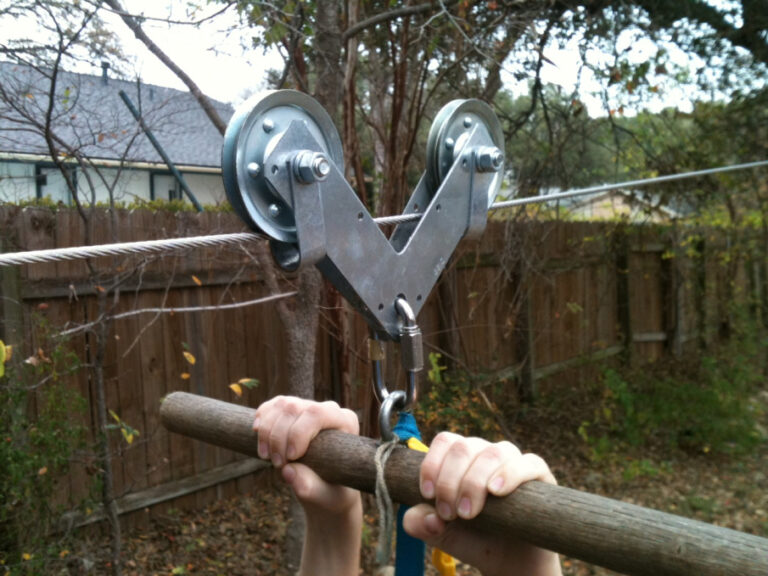 Creating Your Own Zip Line for the Backyard