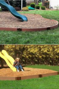 Awesome DIY Playgrounds Border Ideas
