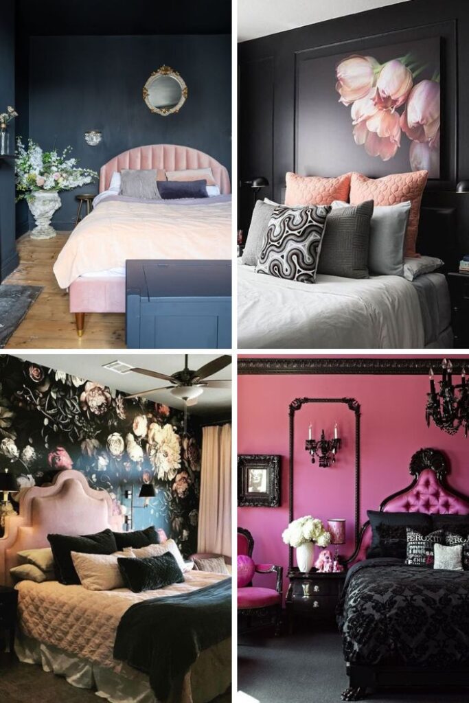 27 Stunning Pink and Black Bedroom Decor Ideas for a Bold Look