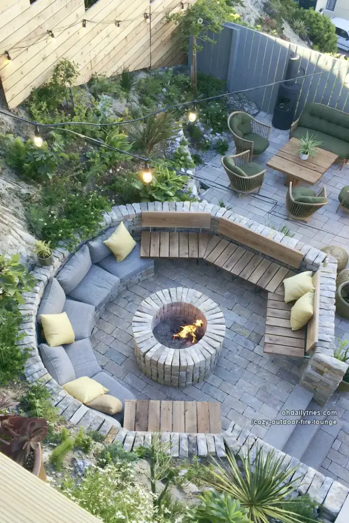 14 Cozy Backyard Fire Pit Seating Layouts to Copy