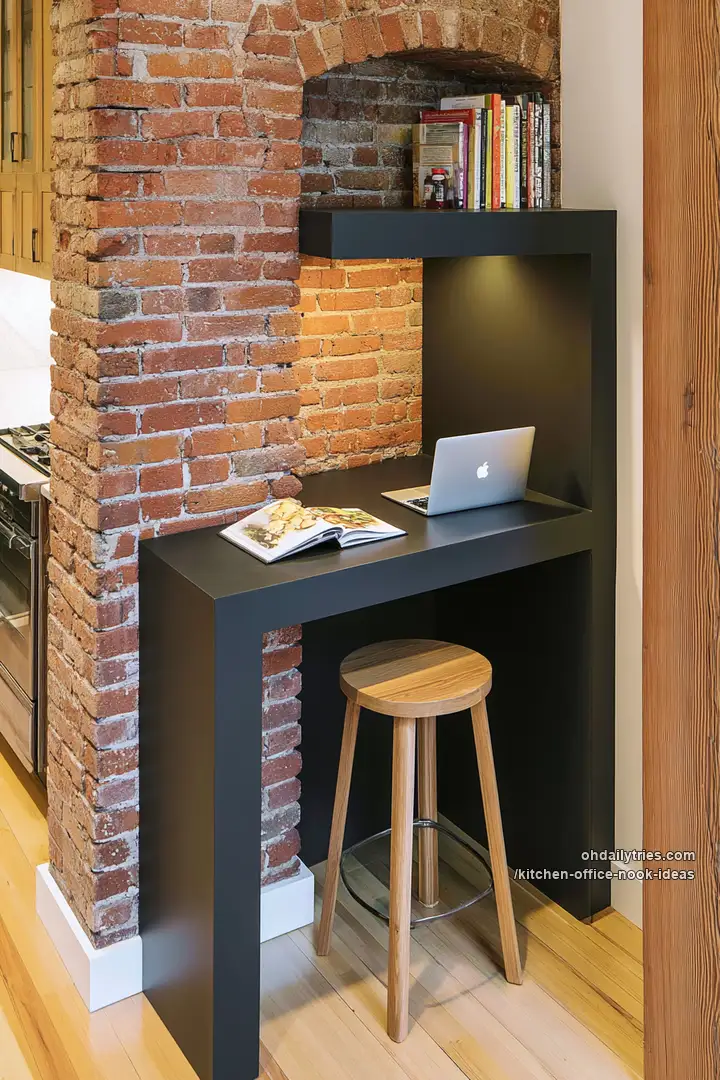 22 Brilliant Ways to Build an Office Nook Right in Your Kitchen