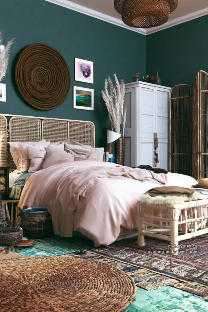 18 Inspiring Pink and Green Bedroom Ideas for Your Next Remodel