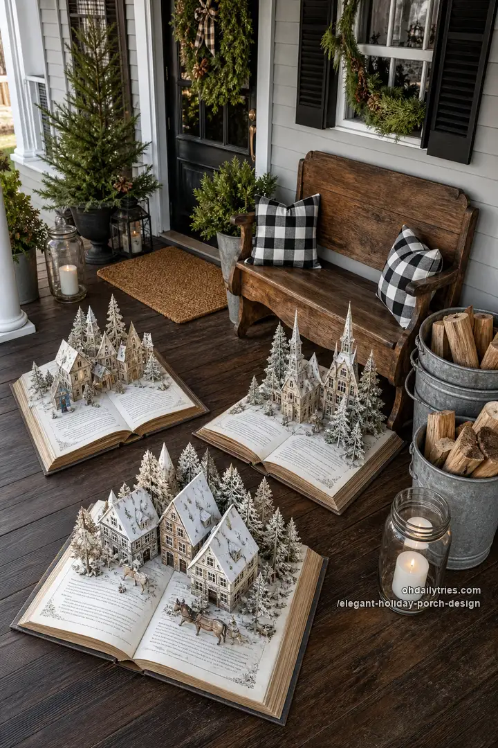16 Elegant Christmas Front Porch Ideas That Maximize Curb Appeal