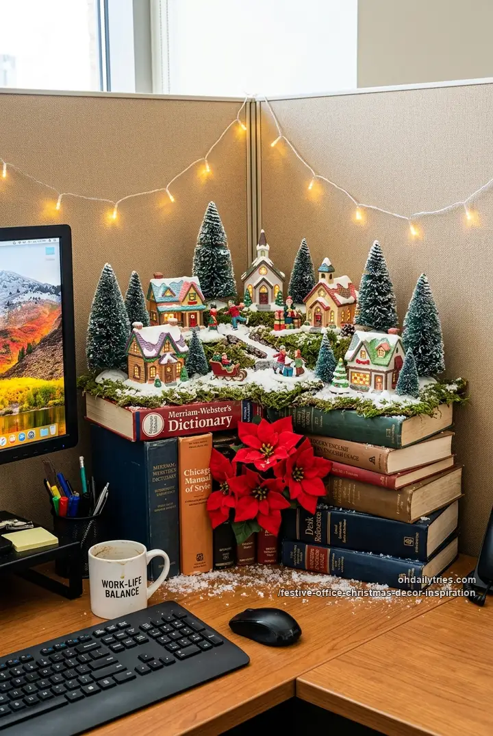 15+ Office Christmas Decor Ideas to Bring Cheer to the Workspace